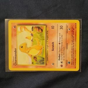 Near mint 1995 charmander.